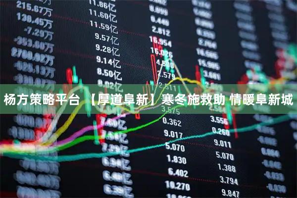 杨方策略平台 【厚道阜新】寒冬施救助 情暖阜新城